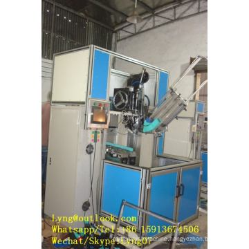 High speed CNC automatic high speed 4 axis long broom brush making machine